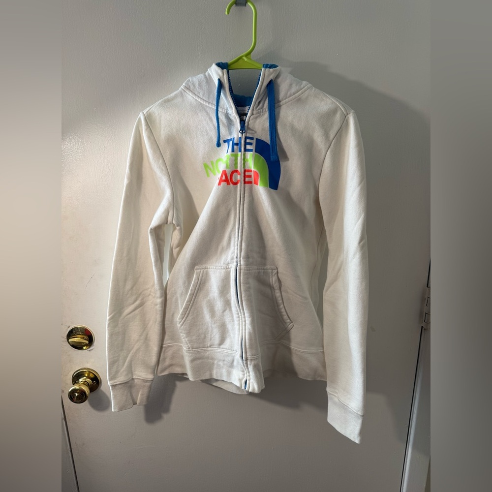 The North Face Woman’s White Hoodie